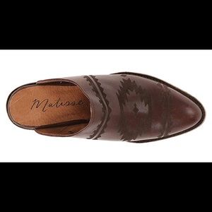 Matisse Walter Mule/Slide leather 9.5